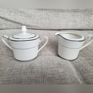 Noritake Sugar and Creamer Set